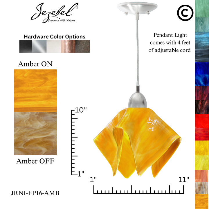 Jezebel Radiance® Flame Pendant, Large – Jezebel Gallery